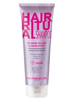Dermacol Šampon za hladne blond odtenke Hair Ritual (No More Yellow & Grow Effect Shampoo) 250 ml
