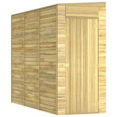 Greatstore Vrtna skladiščna lopa 100x300x220 cm impregnirana borovina