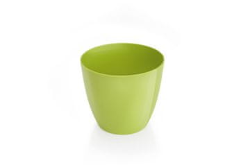 Plastkon Embalaža Ella - sijajna jabolčno zelena 13 cm