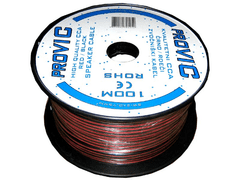 Cabletech Kabel za avtozvočnike 100m 2x 0.50 mm2 rdeč-črn