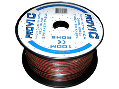 Cabletech Kabel za avtozvočnike 100m 2x 1.00 mm2 rdeč-črn
