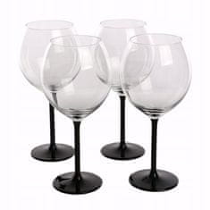 Altom Komplet kozarcev za vino ONYX, 4 kosi