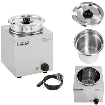 Royal Catering Električni grelnik za juho Bemar, 150 W, 230 V, 3,8 l
