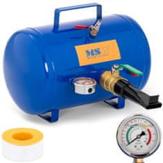 MSW Inflator z manometrom za polnjenje pnevmatik 8 bar 19,5 l