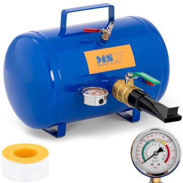 MSW Inflator z manometrom za polnjenje pnevmatik 8 bar 19,5 l