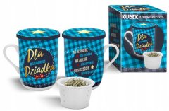 shumee Vrček z infuzerjem za posebnega dedka 330 ml
