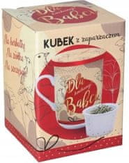 shumee Vrček z infuzerjem za darilo za mojo ljubljeno babico 330 ml