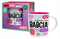 shumee Skodelica za babičin dan z napisi 300 ml