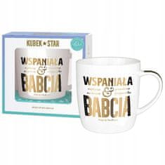 shumee Skodelica za babičin dan, bela, za darilo, 300 ml