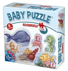 D-Toys Baby Puzzle Podvodni svet 6v1 (2-5 kosov)