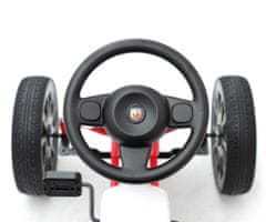 shumee Milly Mally Abarth črni pedalni gokart