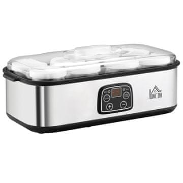 Homestar Aparat za jogurt 36x188x14 cm srebrn