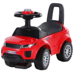 HOMCOM Vozni stroj za otroke od 12 do 36 mesecev, potisni avto s predalom za shranjevanje
in naslonjalo, rdeča