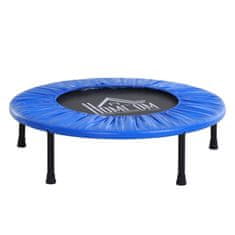 HOMCOM zložljivi trampolin fitnes preproga vrt φ101.5 x 27cm