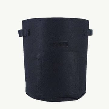 Rourke Rourke 37,8L posoda iz filca za gojenje zelenjave - črna