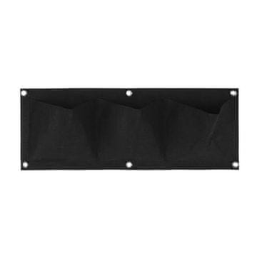 Rourke Rourke 3K - tekstilni sadilnik za gojenje zelenjave - črn