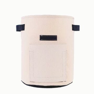 Rourke Posoda iz filca Rourke 26,5L za gojenje zelenjave - bež