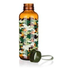 Banquet Steklena steklenica MANON 450 ml, kamuflaža, komplet 6 kosov