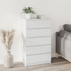 shumee Omarica za čevlje bela 60x36x103 cm inženirski les