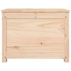 Vidaxl Škatla za shranjevanje 60x32x45,5 cm trdna borovina