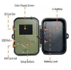 Secutek Fotopast 4G LTE SST-940Pro-LI - 30MP, 4G