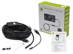 Endoskopska kamera + LED, 5m kabel, Android E-024