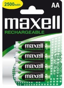 Baterije polnilne Nimh 2500mA 4/1 Maxell