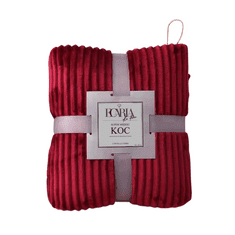HugoShop Dekorativna odeja deka, rdeča