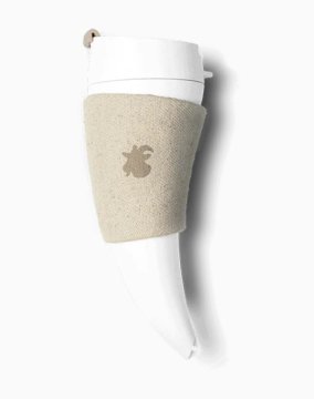 Goat story Goat Mug skodelica, bela