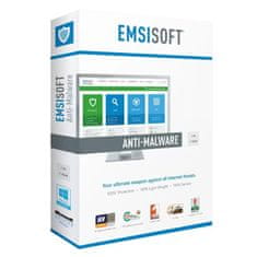 Emsisoft Anti-Malware Home, 3 PC, 1 leto, ESD licenca (kartica)