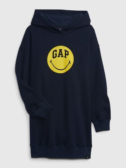 Gap Otroške mikinové Obleka & Smiley