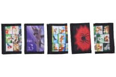 Denarnica na velcro 12,5x25 cm MIX