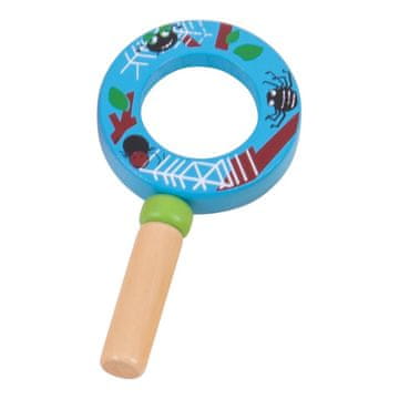 Bigjigs Toys mini kopel 1 kos modra