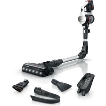 shumee BOSCH BBS711W - Unlimited White akumulatorski večfunkcijski sesalnik s palico - Napajanje za vse litij-ionske baterije 18 V 3 Ah