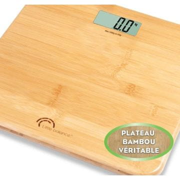 shumee LITTLE BALANCE 8466 My Bambou, Tehtnica, elektronska tehtnica, 150 kg / 100 g, Pravi bambus