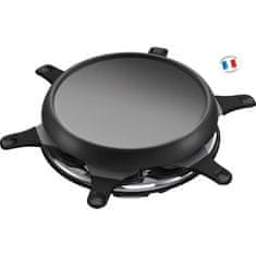 shumee MOULINEX RE151812 Multifunkcijski stroj za raclette in palačinke za 6 oseb, črn