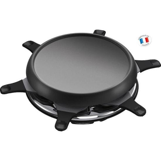 shumee MOULINEX RE151812 Multifunkcijski stroj za raclette in palačinke za 6 oseb, črn
