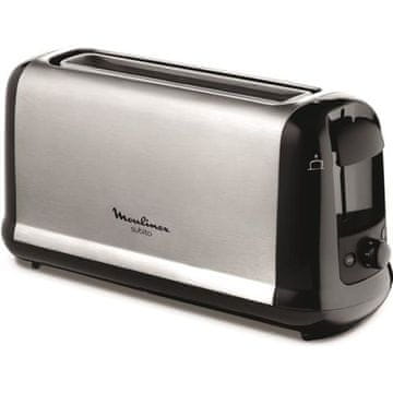 shumee MOULINEX LS260800 Subito Toaster - Nerjaveče jeklo in črna