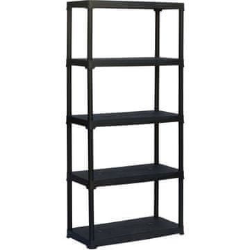 shumee TOOD Regal s 5 policami, dimenzije v180x80x39