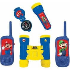 shumee Super Mario - komplet za pustolovce - domet Walkie-Talkie 120 m, daljnogled in kompas