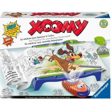 shumee Xoomy maxi z rolo - Ravensburger - Ustvarjalni hobiji - Delavnice risanja - Škatla v največji velikosti - Od 6 let