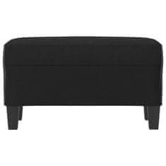 Vidaxl Klop črna 70x35x41 cm umetno usnje