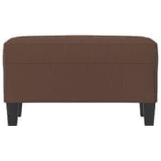 Vidaxl Klop rjava 70x35x41 cm umetno usnje