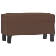 Vidaxl Klop rjava 70x35x41 cm umetno usnje