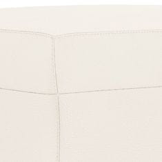 Vidaxl Klop krem 70x35x41 cm umetno usnje
