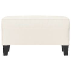 Vidaxl Klop krem 70x35x41 cm umetno usnje