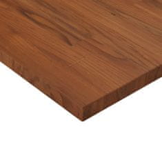 Greatstore Kopalniški pult temno rjav 60x40x2,5 cm obdelan trden les