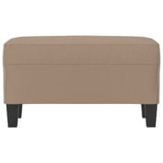 Vidaxl Klop kapučino 70x35x41 cm umetno usnje