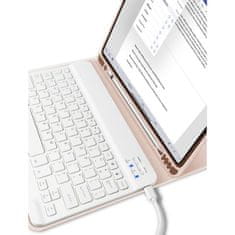 Tech-protect SC Pen etui z tipkovnico za iPad 10.9'' 2022, roza