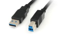 PremiumCord Kabel USB 3.0, A-B, 9-pinski, 2 m
